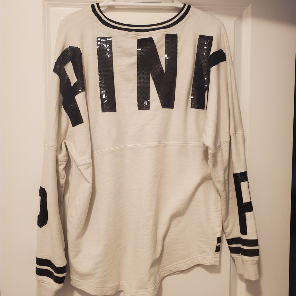 VS pink sweatshirt